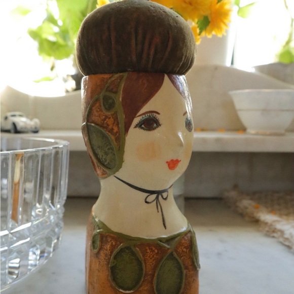 Gemma paper mache pin cushion